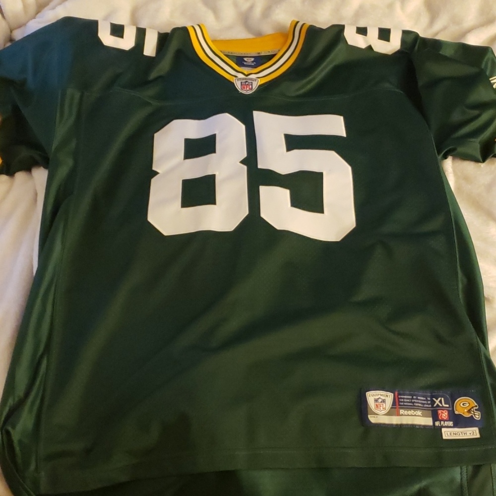 Greg Jennings Green Bay Packers On Field Jersey